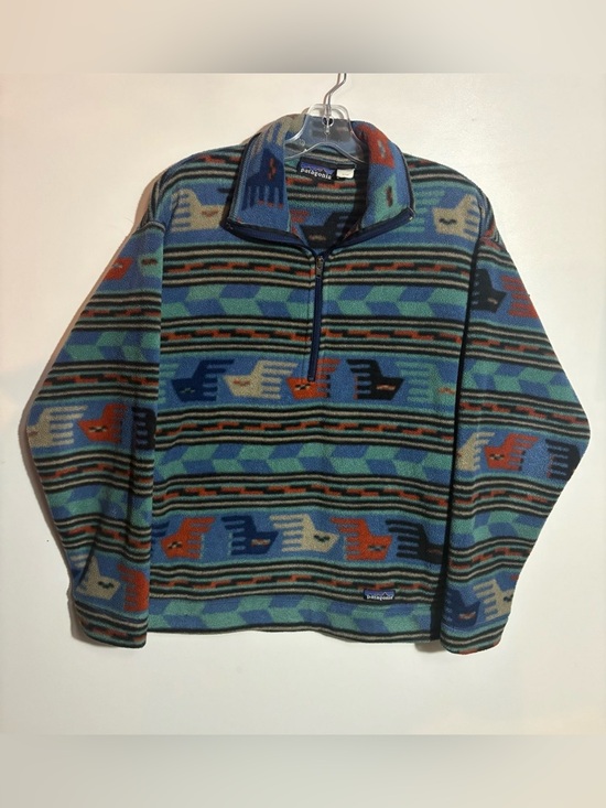 Patagonia Other - Vintage 1991 Patagonia Thunderbird Half-Zip Fleece Jacket Rare Men’s Small